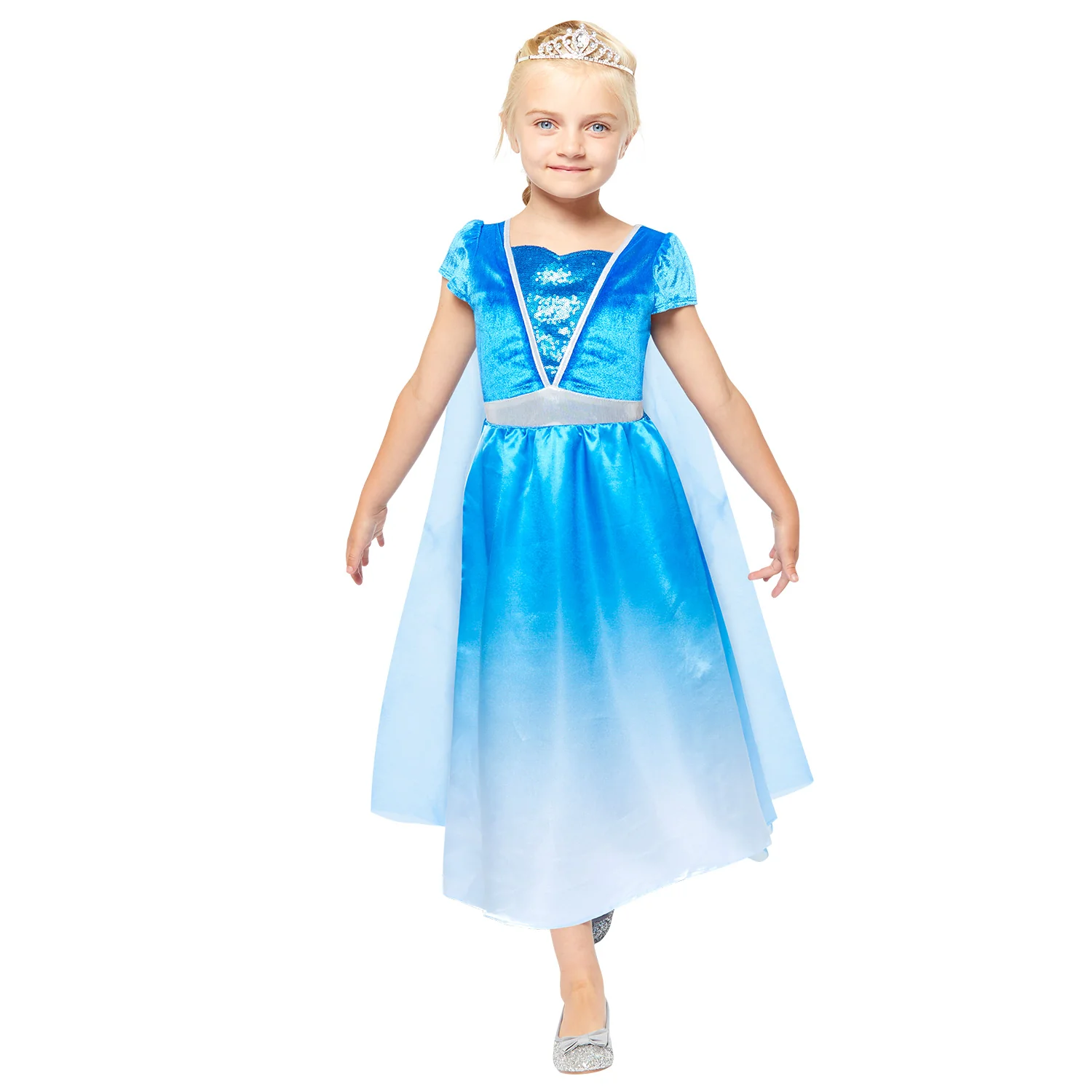 Ice Princess Girls Costume 3-4 Years
