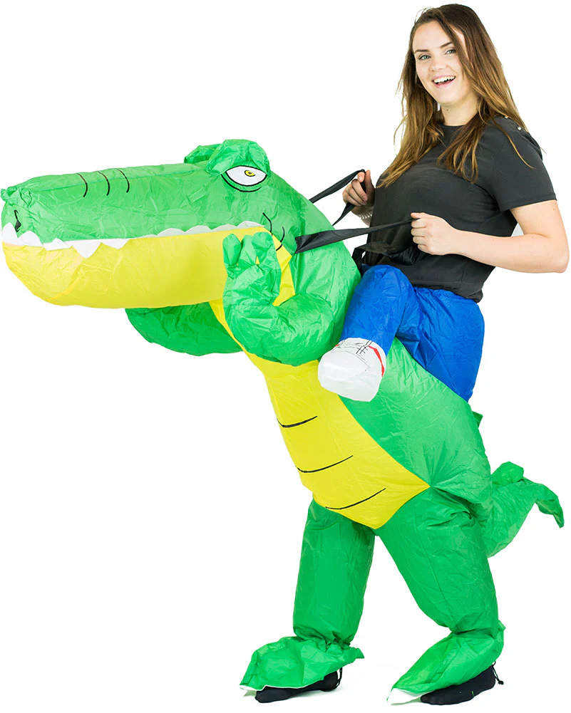 Crocodile Inflatable Adult Costume - Image 2