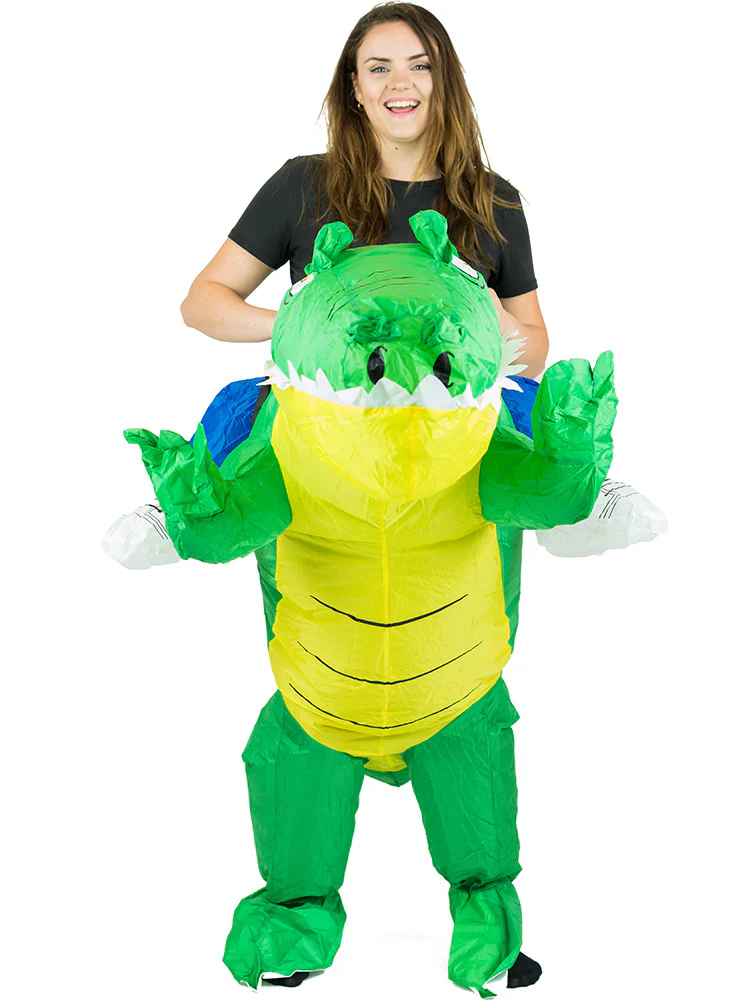 Crocodile Inflatable Adult Costume - Image 3