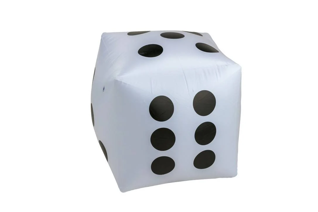 Inflatable Giant Die With Plastic Pump 52cm - Image 2