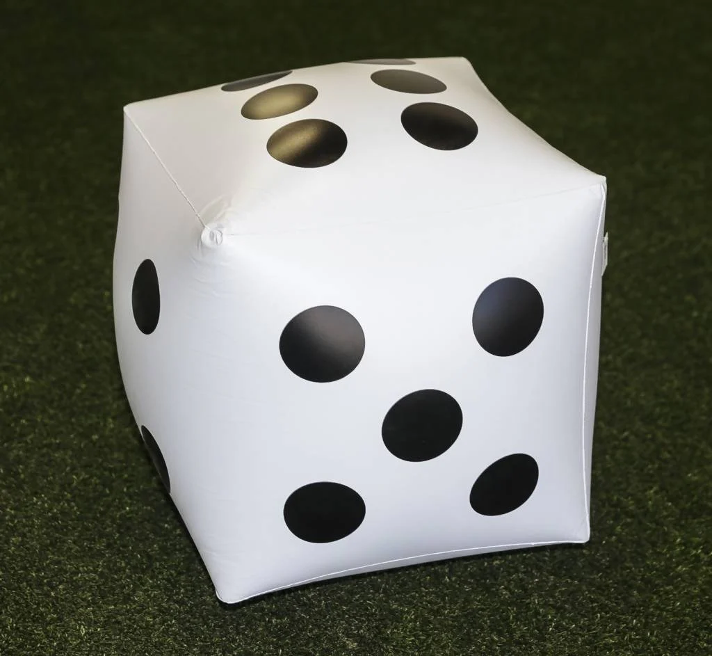 Inflatable Giant Die With Plastic Pump 52cm - Image 5