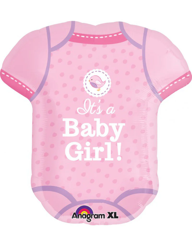 Its a Girl Supershape Foil Balloon 60cm