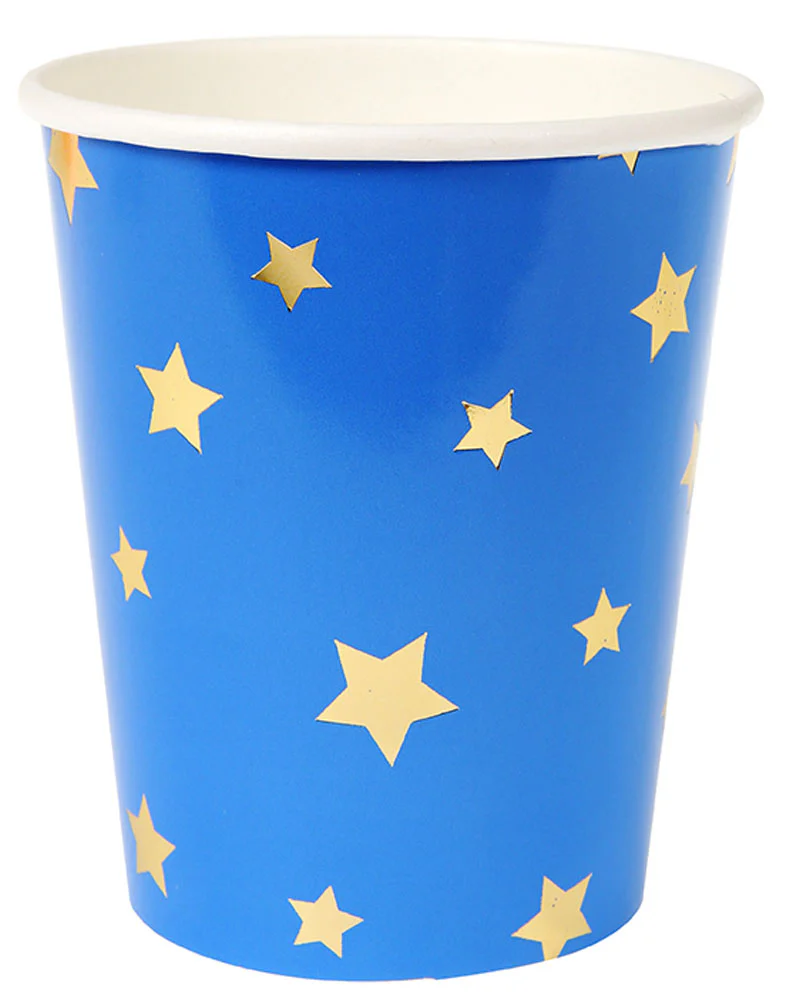 Jazzy Star 266ml Party Cups Pack of 8 - Image 2