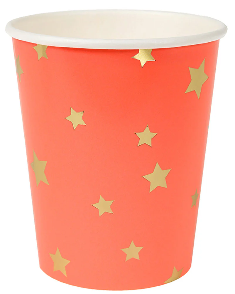 Jazzy Star 266ml Party Cups Pack of 8 - Image 6