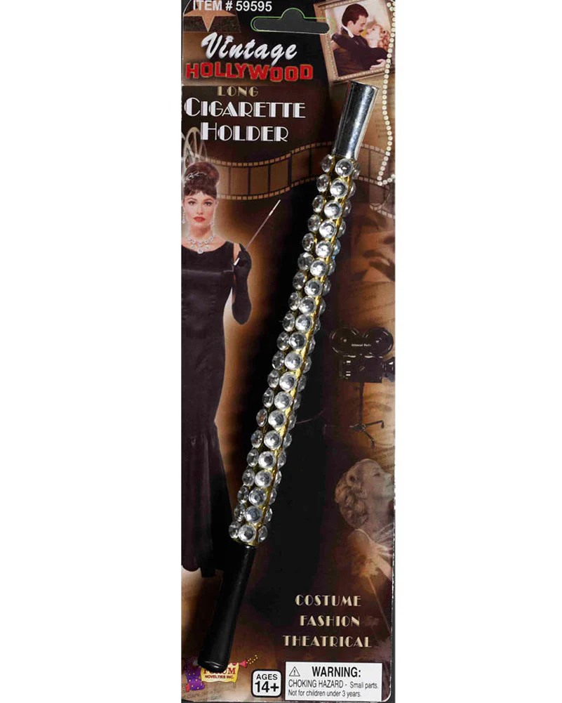 Jewelled Cigarette Holder 20cm - Image 2