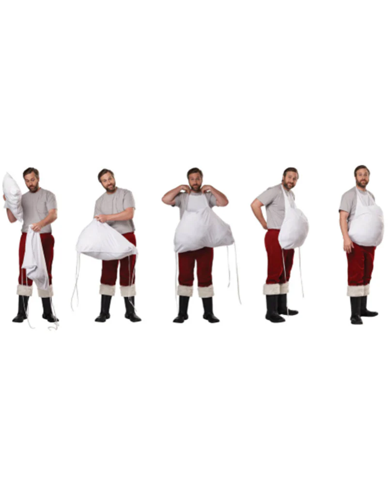 Jolly Santa Claus Deluxe Mens Costume - Image 7