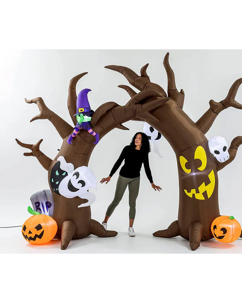 Jumbo Spooky Tree Arch Lawn Inflatable 3m - Image 2