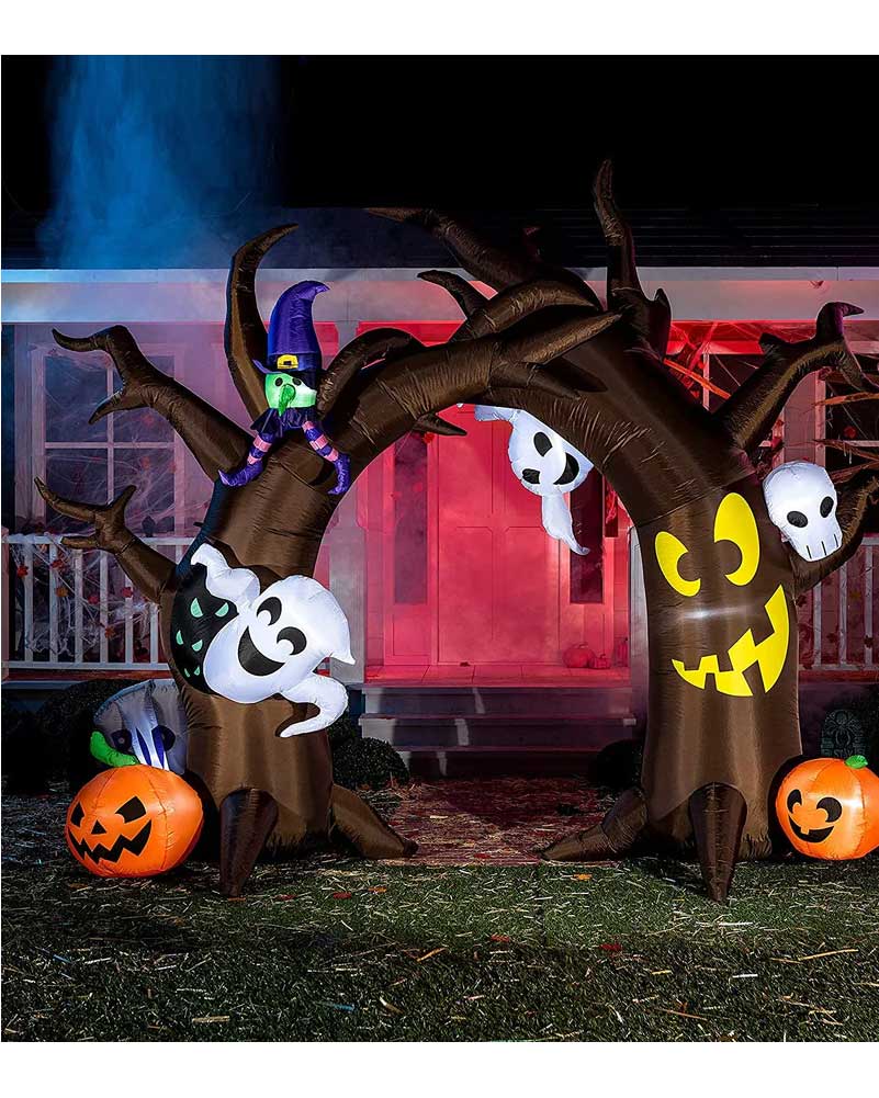 Jumbo Spooky Tree Arch Lawn Inflatable 3m - Image 3
