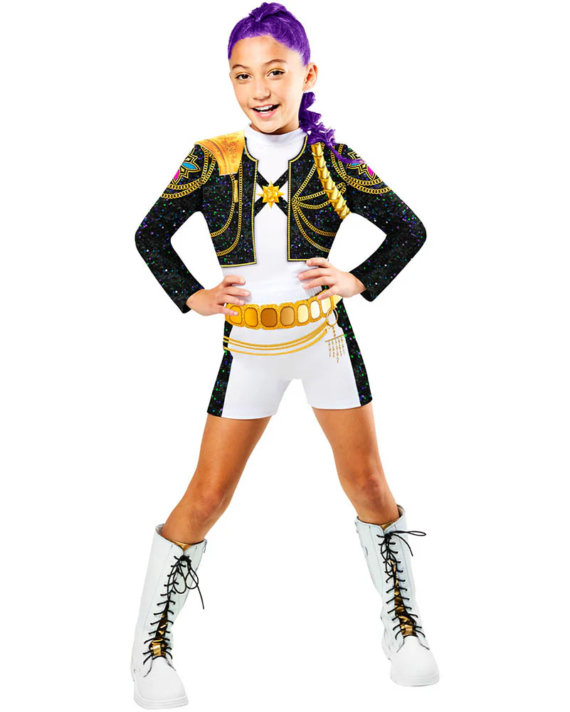 K-Pop Demon Hunters Rumi Gold Girls Costume