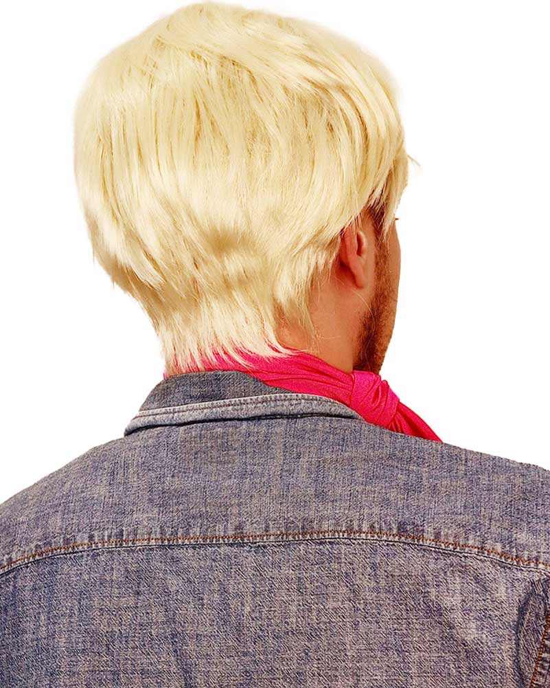 Ken Short Blonde Wig - Image 3