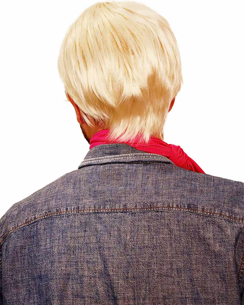 Ken Short Blonde Wig - Image 4