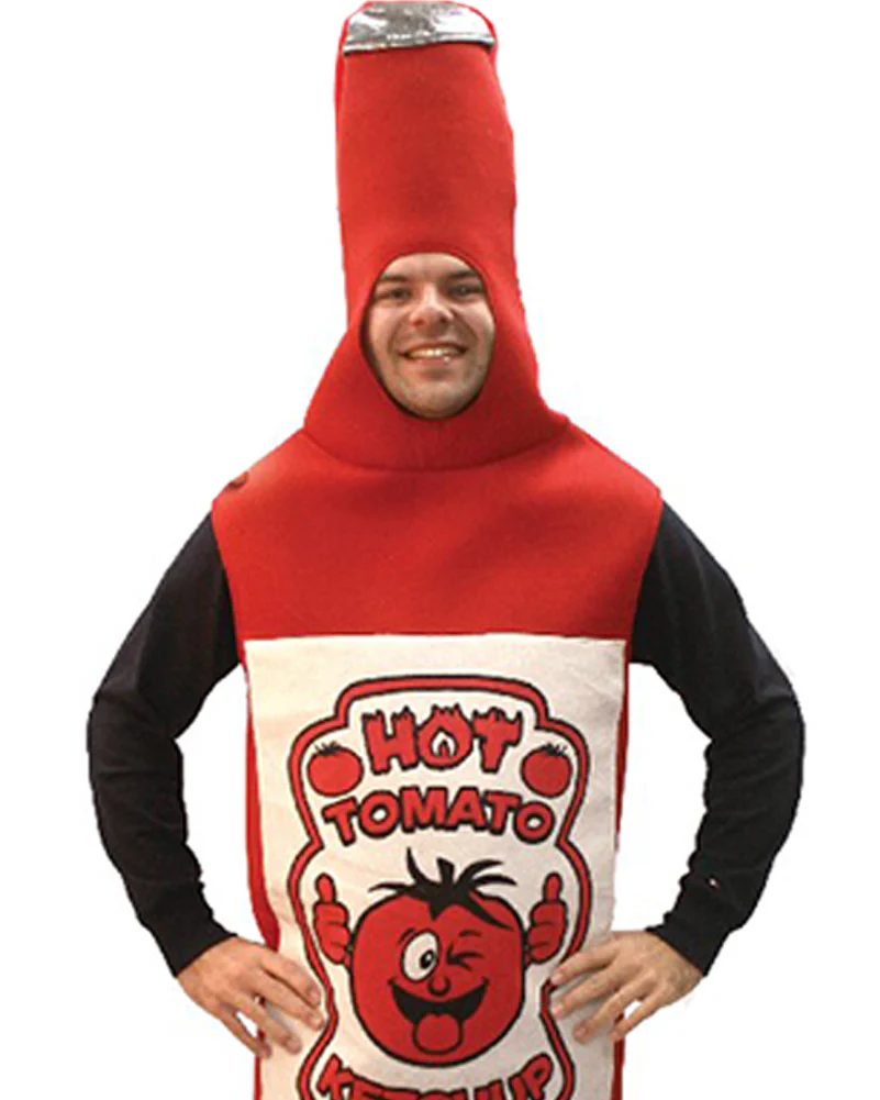 Ketchup Tunic Adult Costume - Image 2