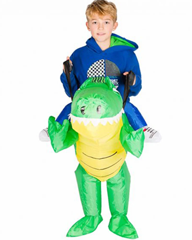 Crocodile Inflatable Kids Costume - Image 2