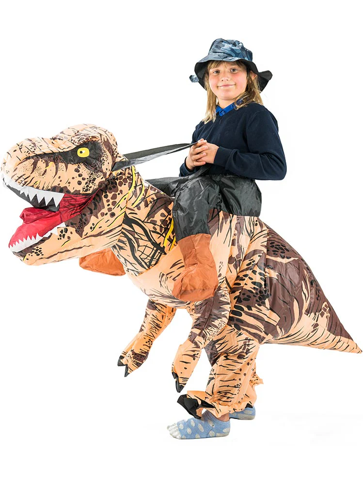 Dinosaur Inflatable Premium Kids Costume - Image 8