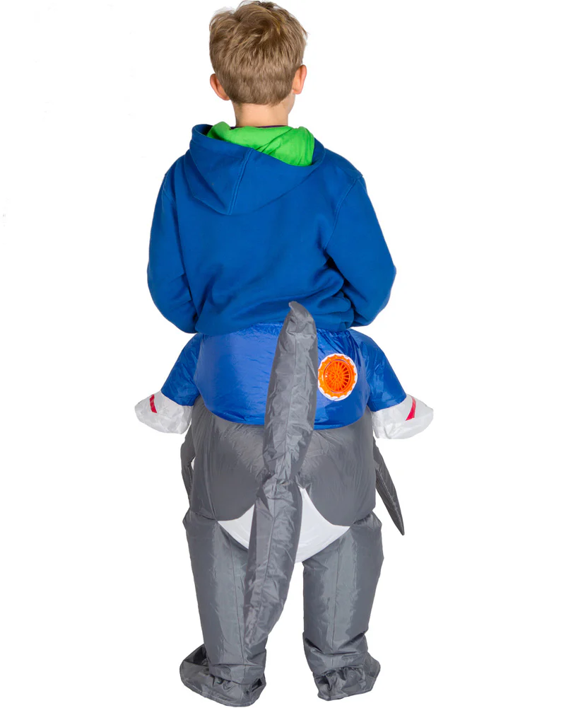 Shark Inflatable Kids Costume - Image 3