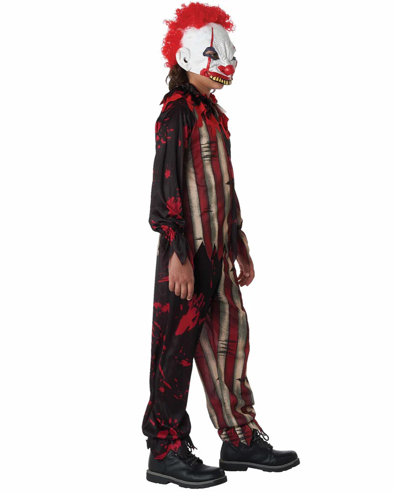 Killer Carnival Clown Boys Costume - Image 3