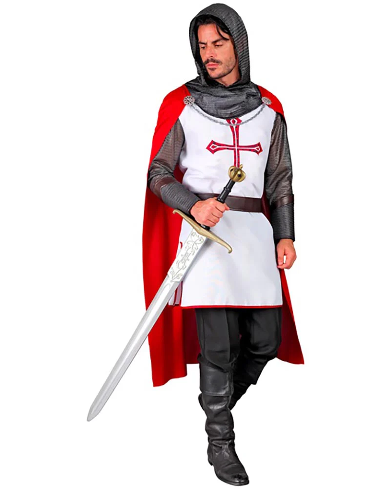 Knight Templar Mens Book Week Costume - Image 3