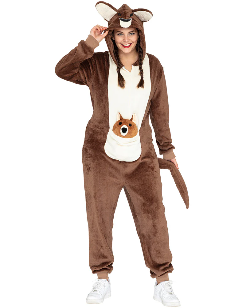 Kool Kangaroo Full Body Deluxe Adult Plus Size Book Week Costume