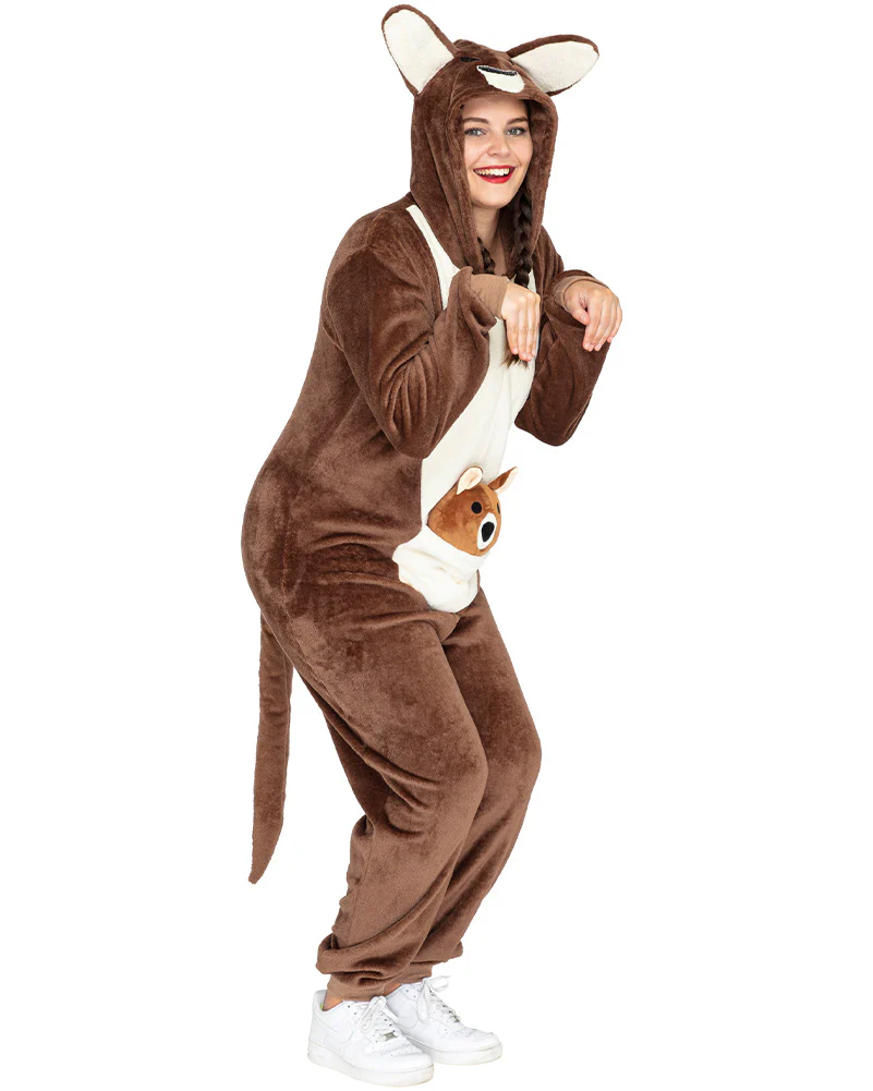 Kool Kangaroo Full Body Deluxe Adult Plus Size Book Week Costume - Image 4