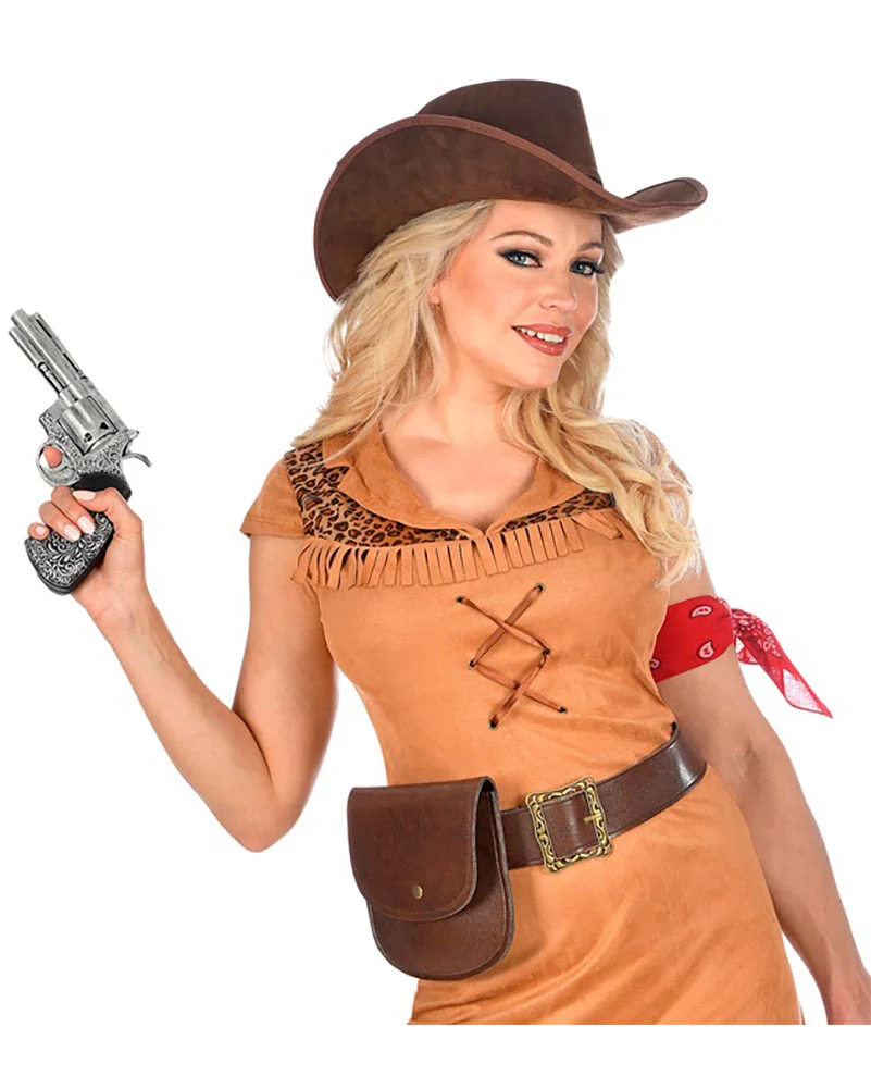 Leather Look Belt with Purse - Image 2