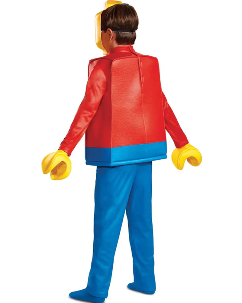 Lego Guy Deluxe Boys Costume - Image 2