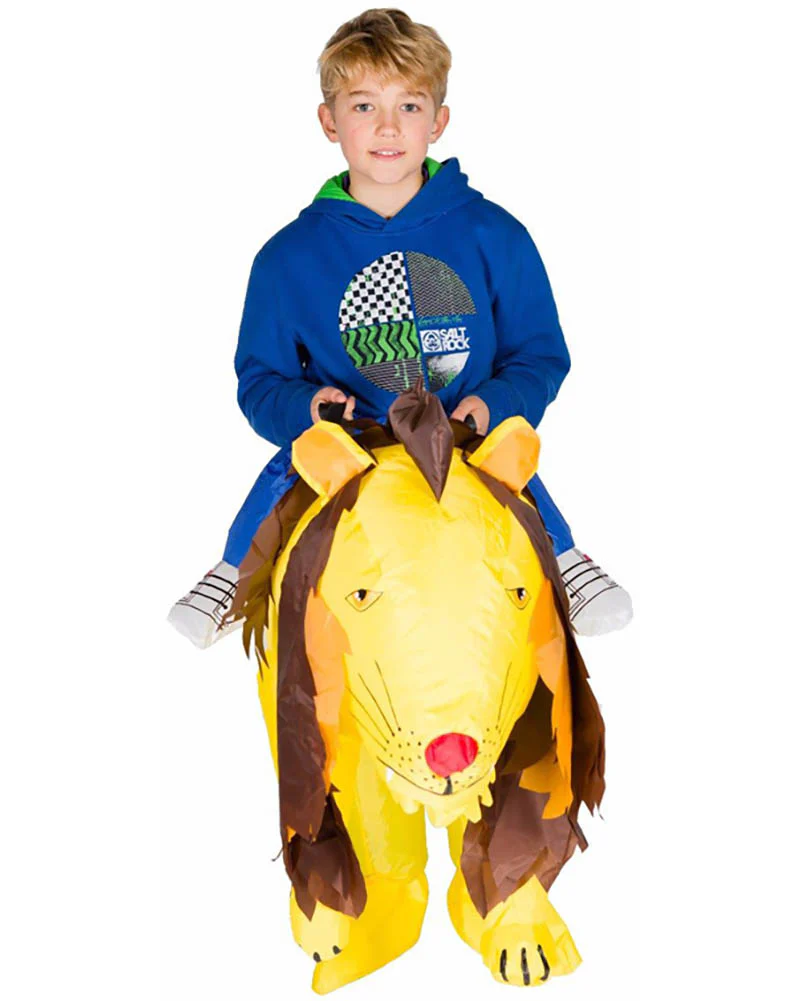 Lion Inflatable Kids Costume - Image 3