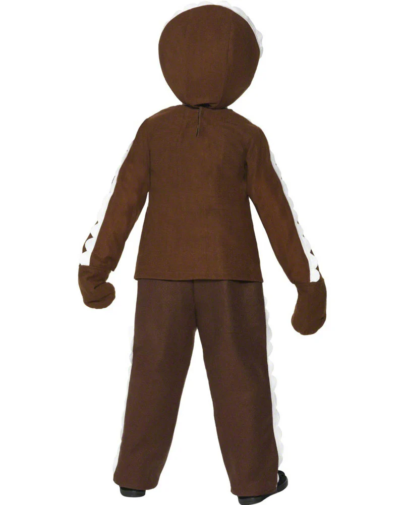 Little Gingerbread Kids Christmas Costume - Image 3
