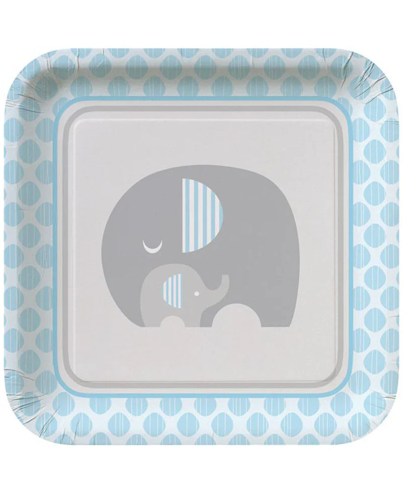 Little Peanut Boy 23cm Party Plates Pack of 8