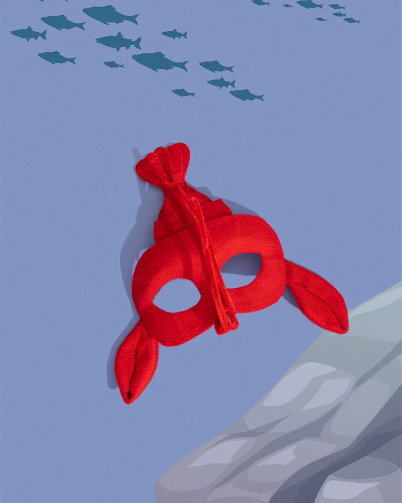 Lobster Deluxe Animal Mask - Image 2