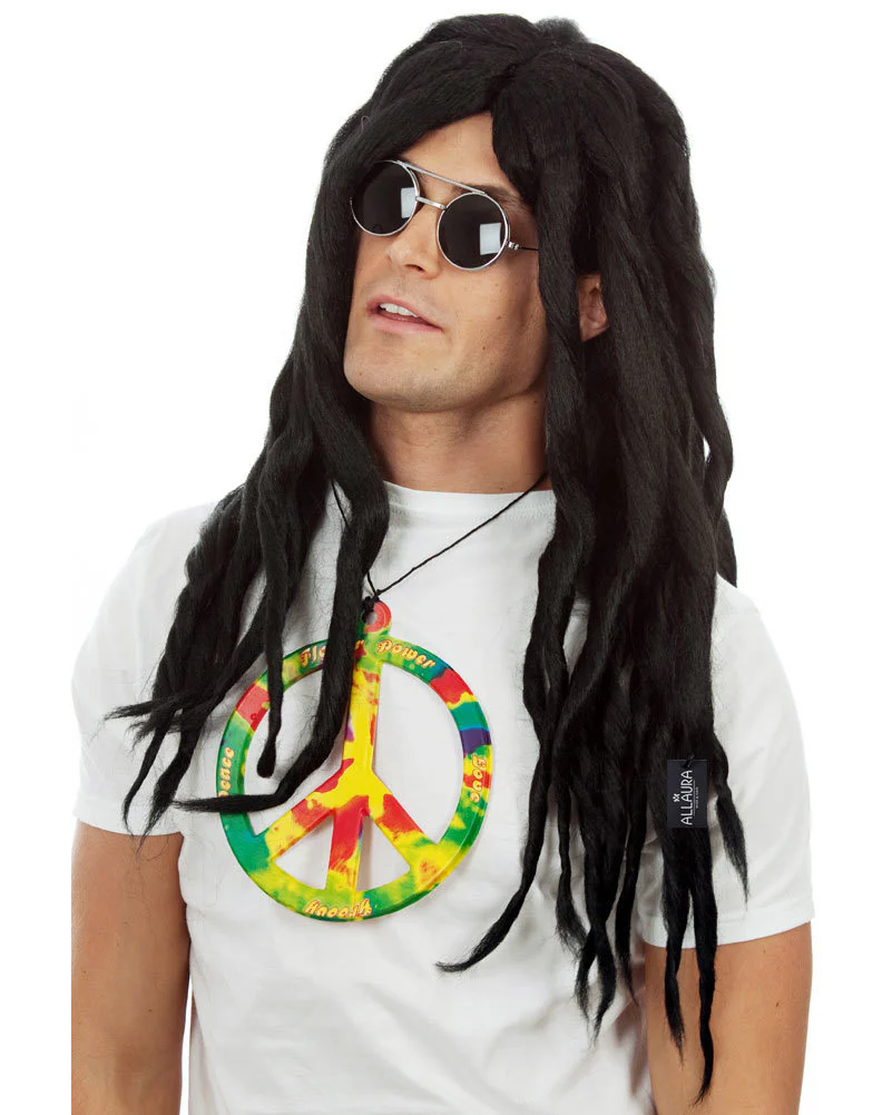 Long Black Dreadlocks Wig - Image 2
