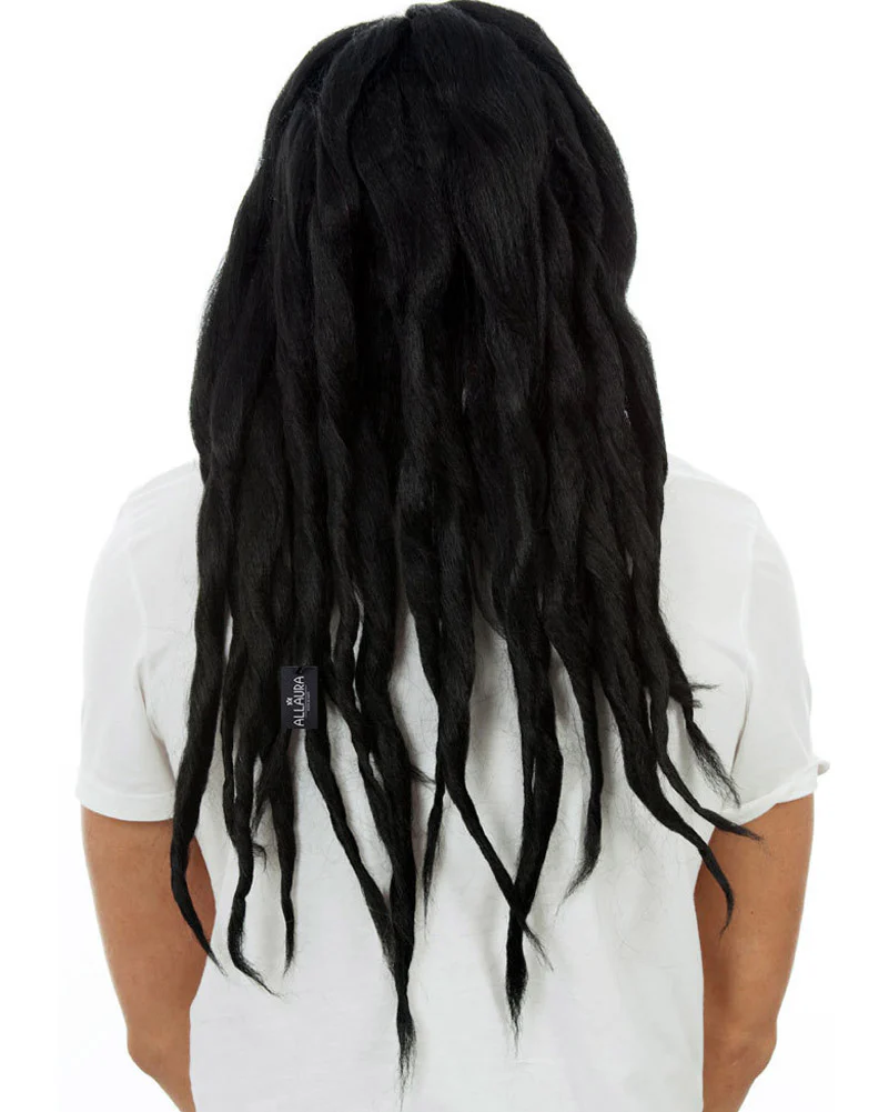 Long Black Dreadlocks Wig - Image 3