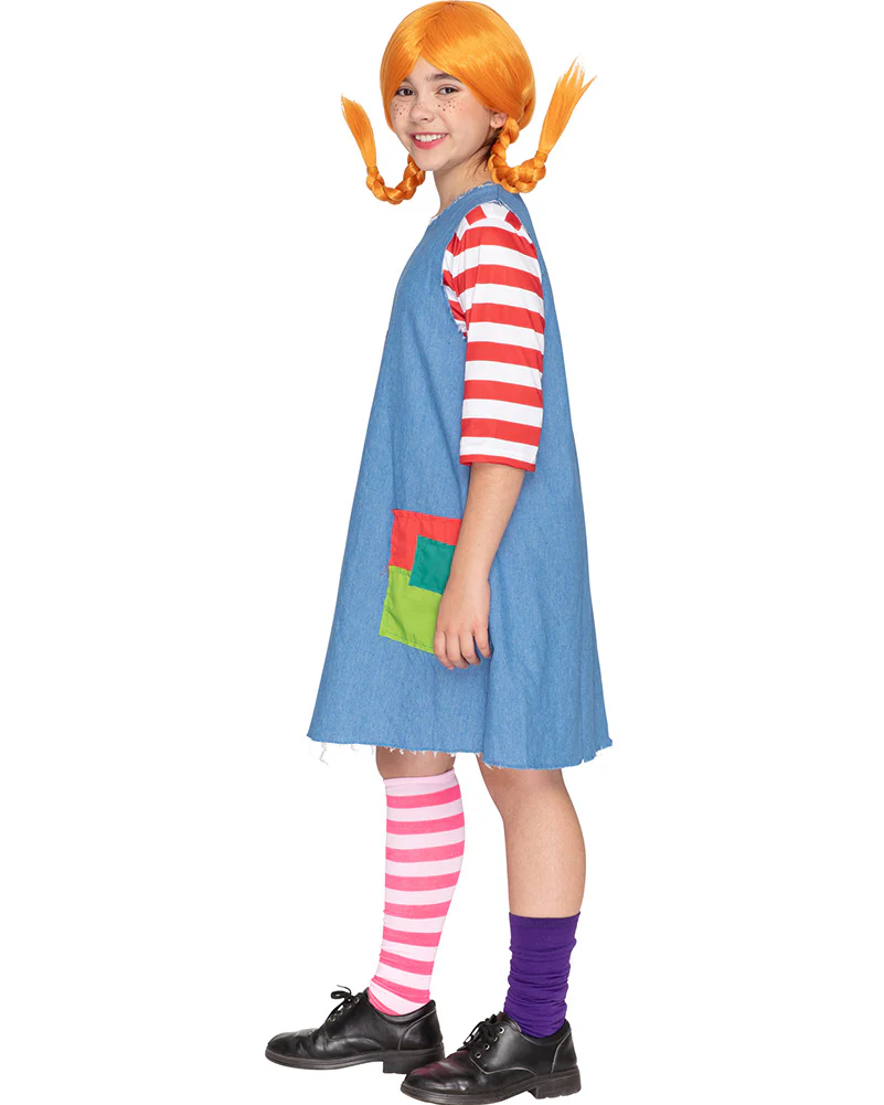 Long Stocking Rebel Deluxe Girls Book Week Costume - Image 2