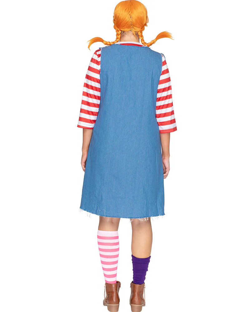 Long Stocking Rebel Deluxe Plus Size Womens Book Week Costume - Image 3