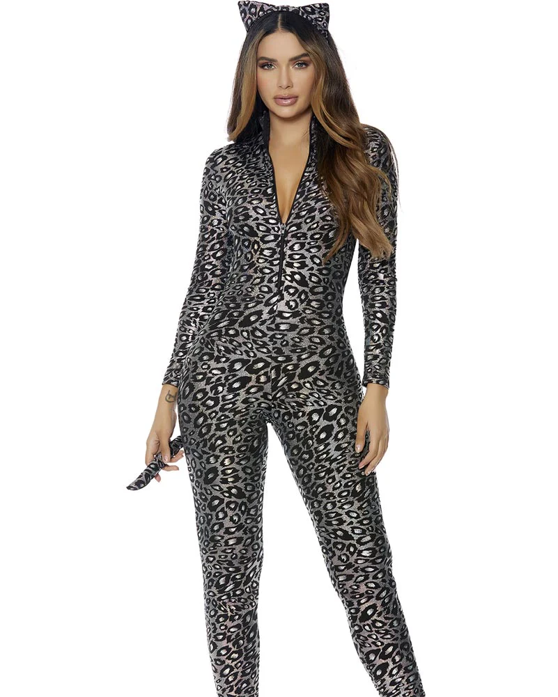 Lustrous Lynx Womens Costume - Image 2