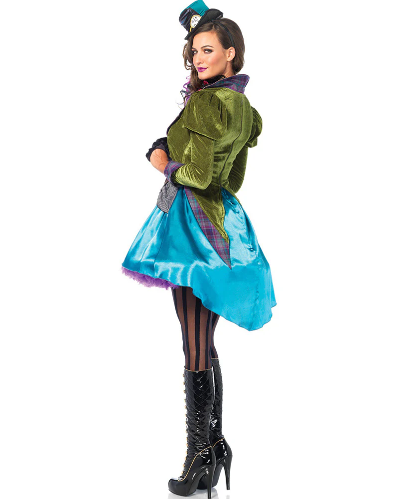 Mad Hatter Deluxe Womens Costume - Image 3