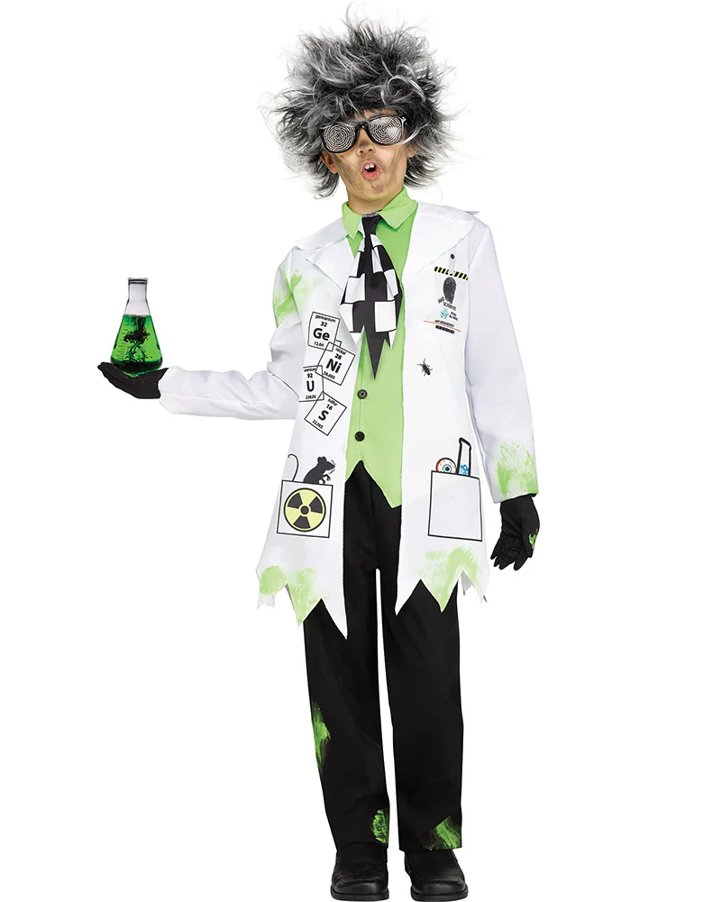 Mad Scientist Boys Costume