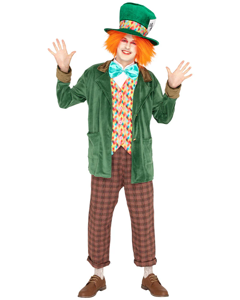 Maddest Hatter Deluxe Adult Book Week Costume - Image 4