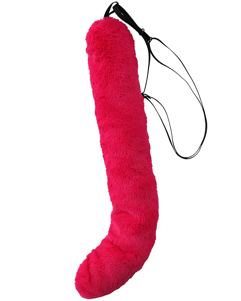 Magenta Anime Deluxe Cat Tail - Image 4
