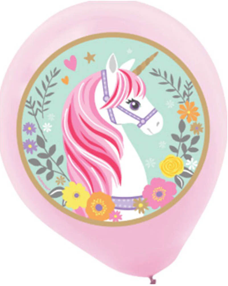 Magical Unicorn Balloons Pack of 5