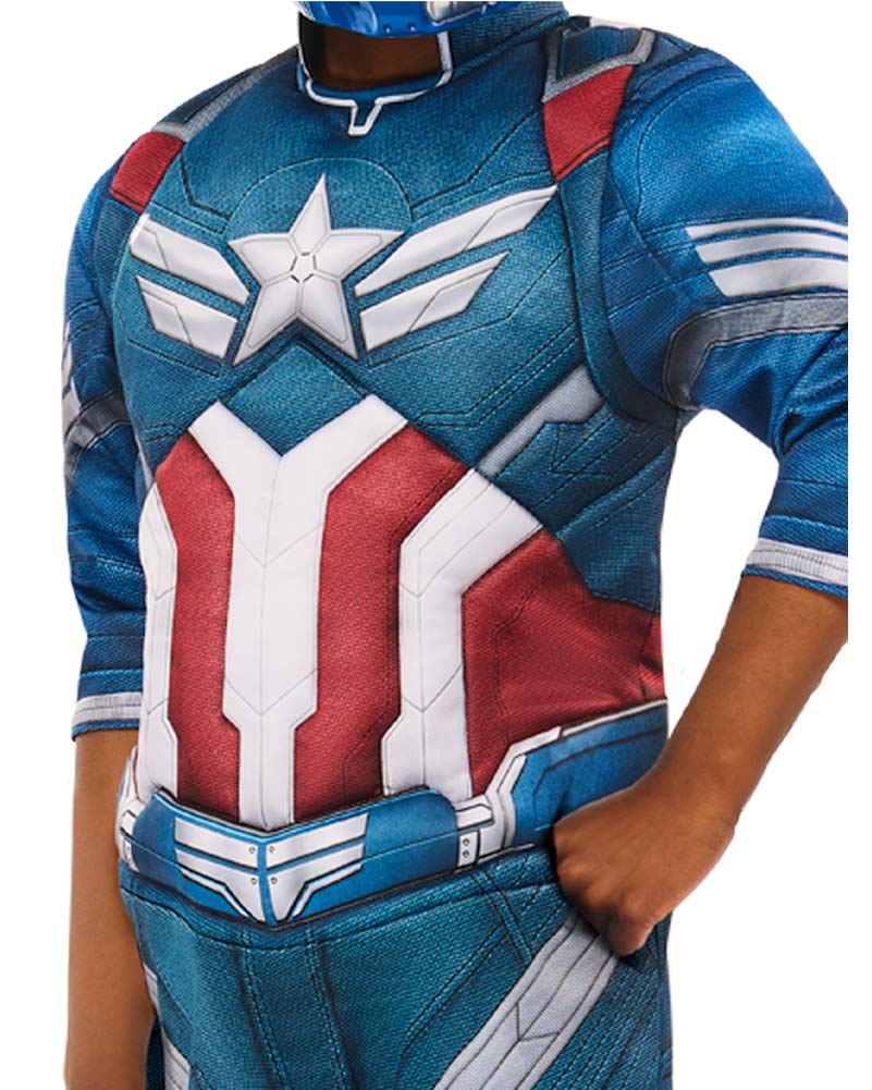 Marvel Captain America Brave New World Deluxe Boys Costume - Image 3