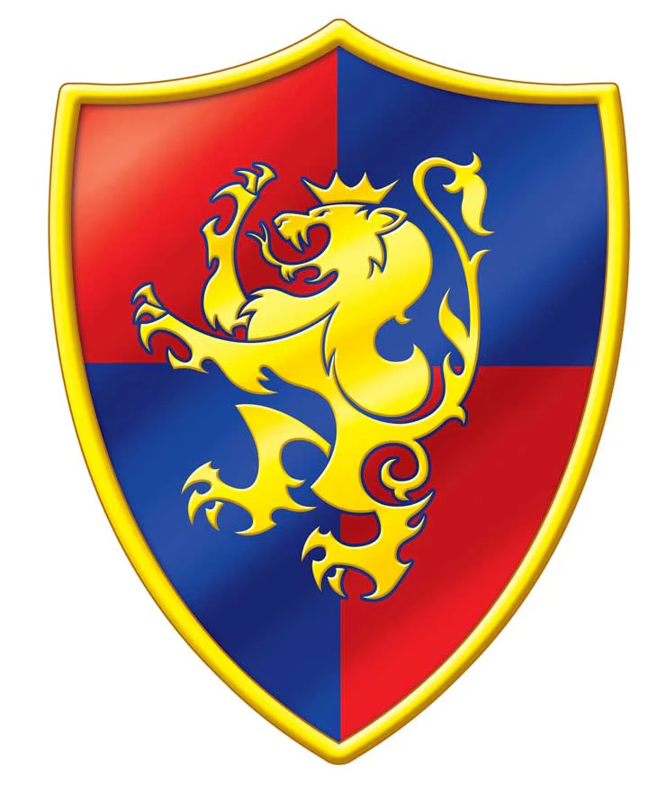 Medieval Crest Cutout