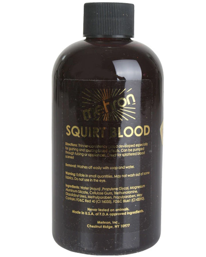 Mehron Dark Venous Squirt Blood - Image 4