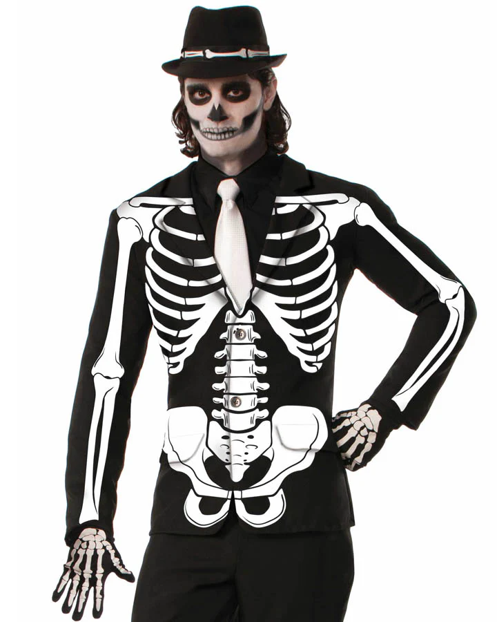 Mens Skeleton Jacket