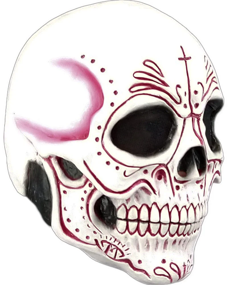 Mexican Catrina Day of The Dead Deluxe Mask - Image 3