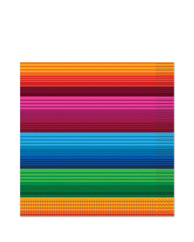 Mexican Serape Lunch Napkins Pack of 16