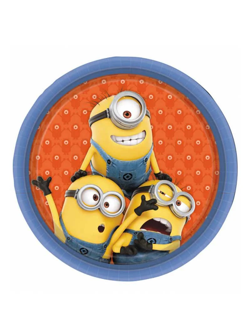 Minions 23cm Paper Plates Pack of 8 - Image 2