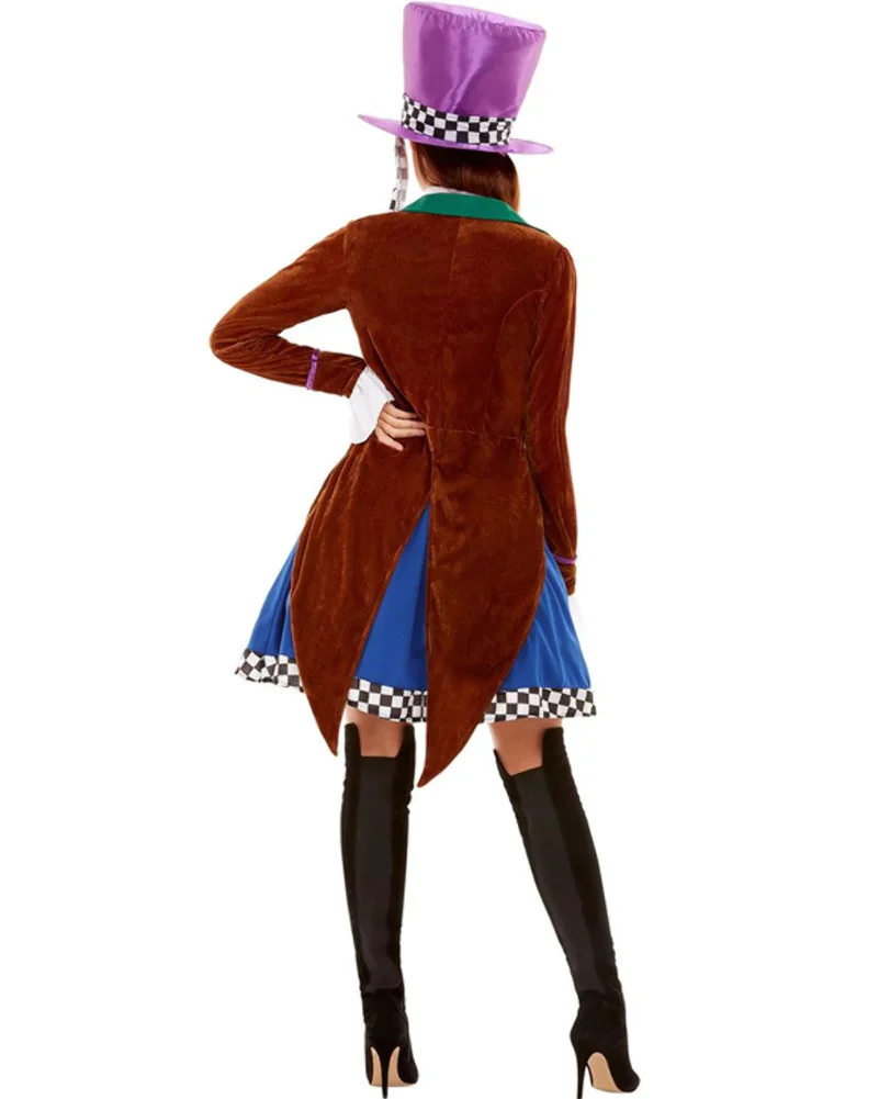 Miss Hatter Womens Book Week Costume - Image 2