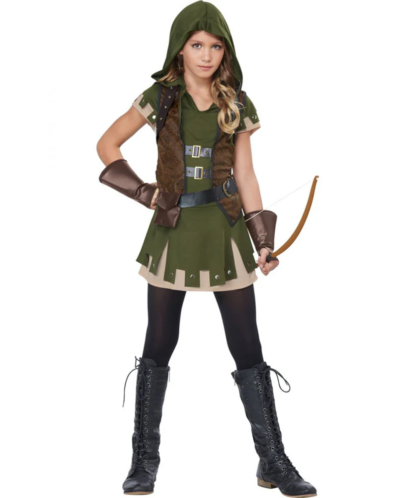 Miss Robin Hood Tween Girls Book Week Costume