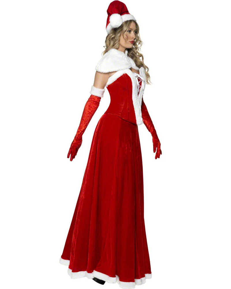 Miss Santa Luxury Womens Christmas Costume - Image 2