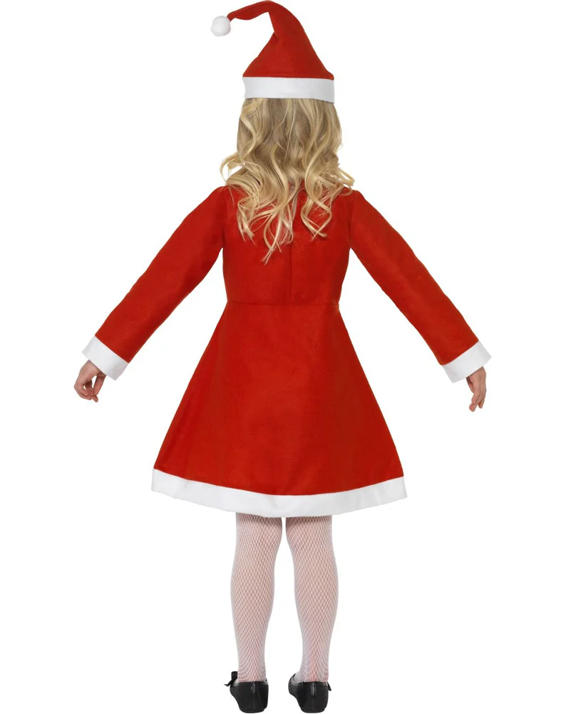 Miss Santa Value Girls Christmas Costume - Image 3